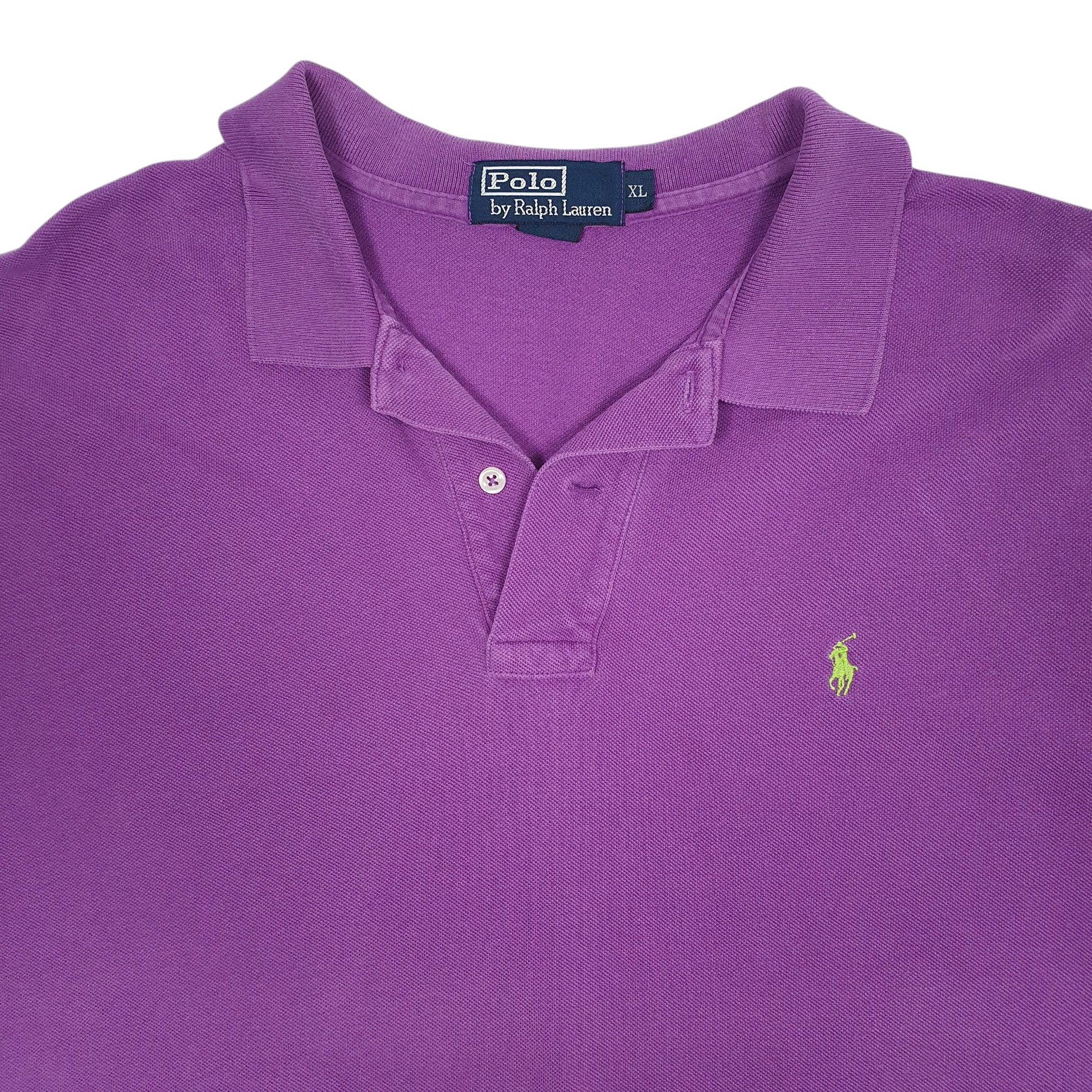 Mens Purple Polo Ralph Lauren   Polo Shirt