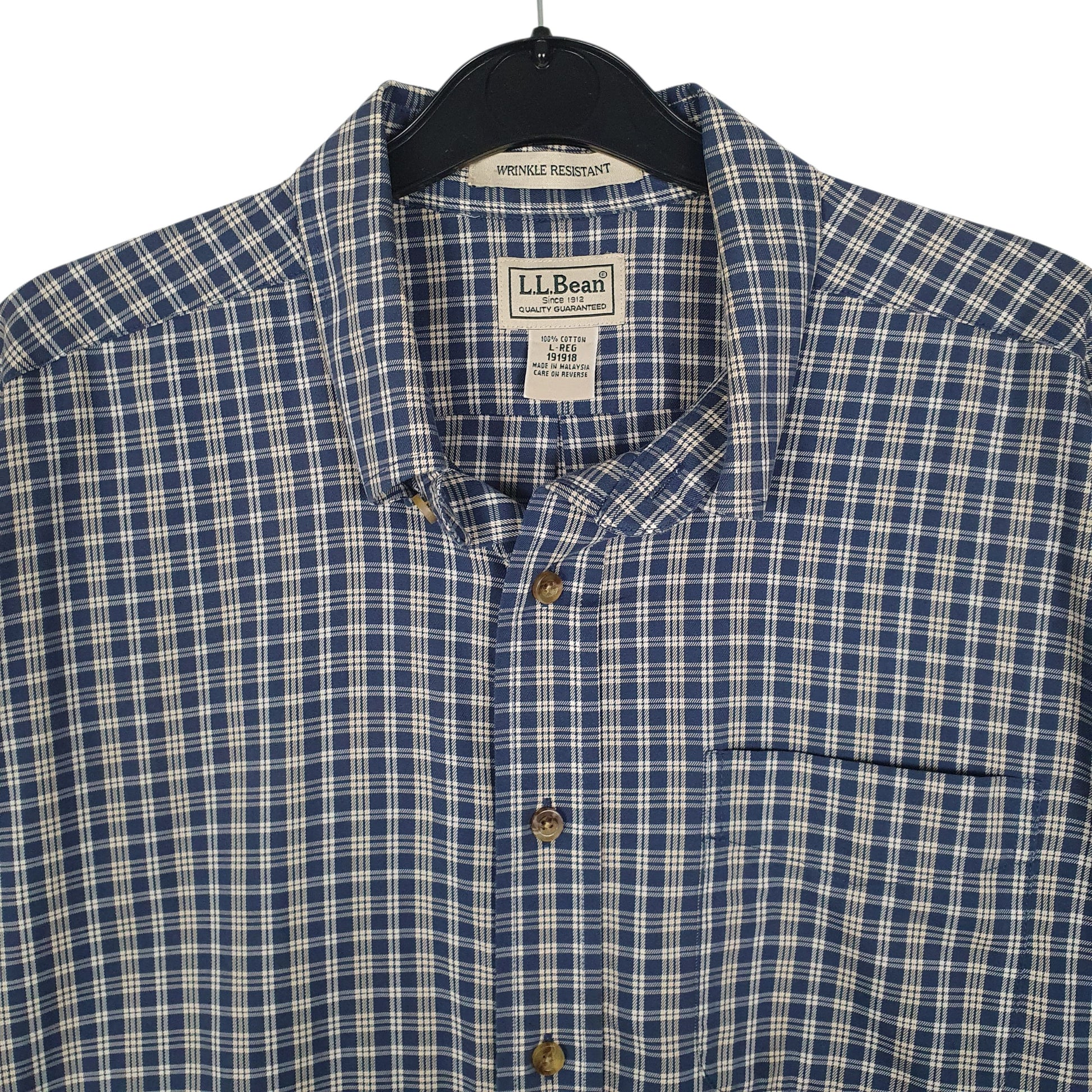 Mens Navy L.L.Bean   Shirt