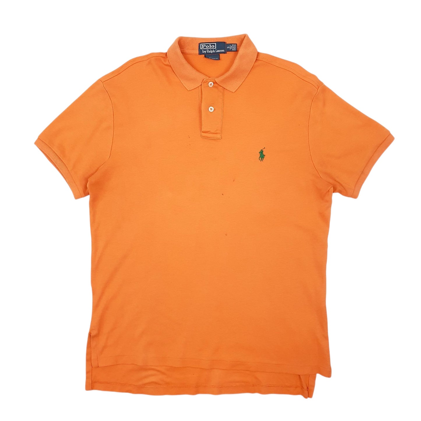 Mens Orange Polo Ralph Lauren  Short Sleeve Polo Shirt