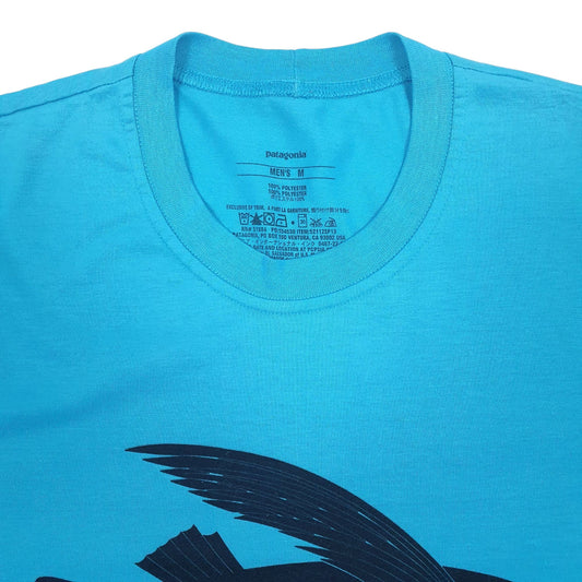 Mens Blue Patagonia   T Shirt