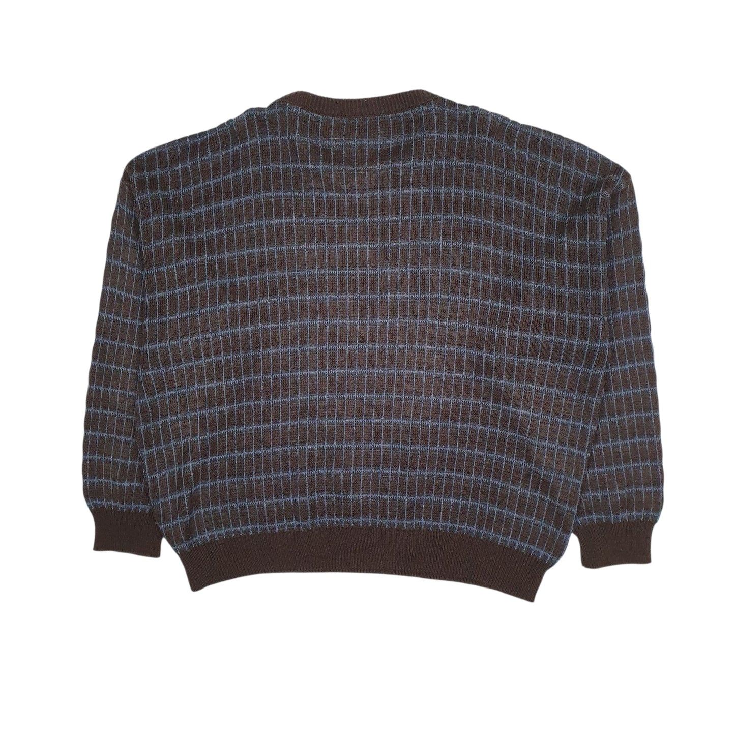 Mens Brown Pacific Winds  Crewneck Jumper