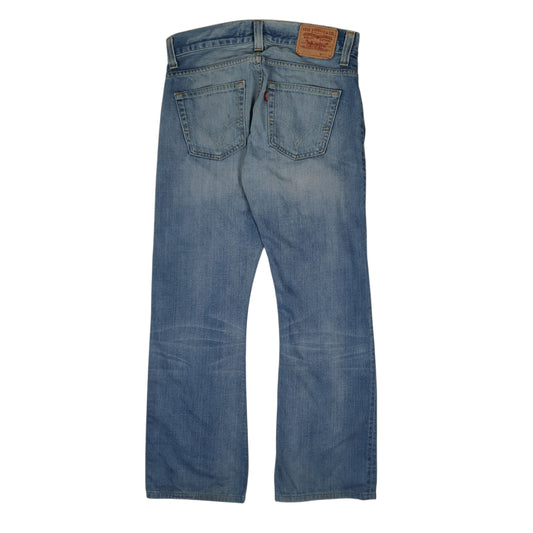 Mens Blue Levis Bootcut  Jeans