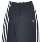 Womens Black Adidas  Crewneck Trousers