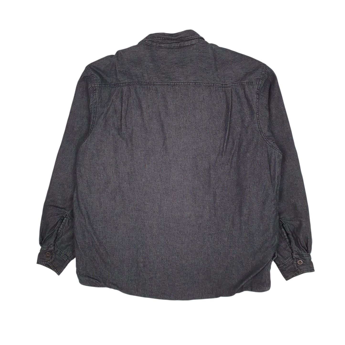 Mens Grey Wrangler Sherpa Lined  Coat