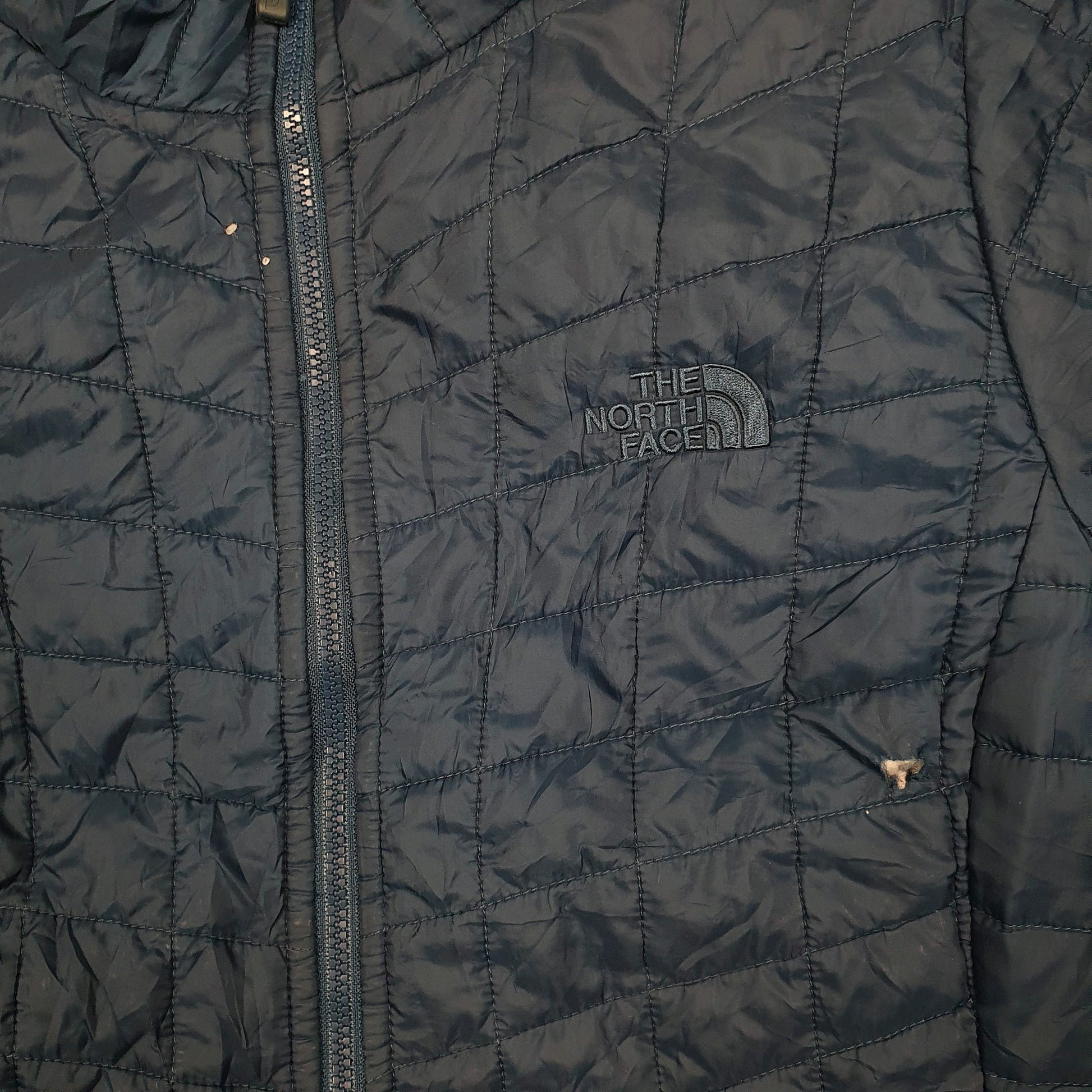 Womens Navy The North Face Thermoball  Coat