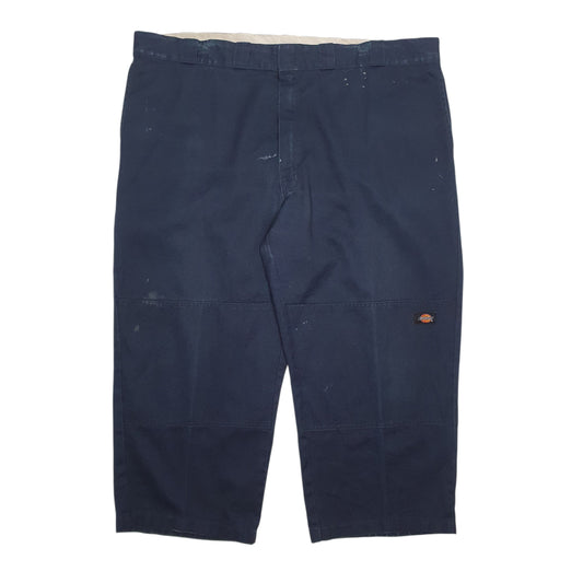 Mens Navy Dickies Workwear Chino Trousers