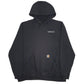 Mens Black Carhartt  Hoodie Jumper