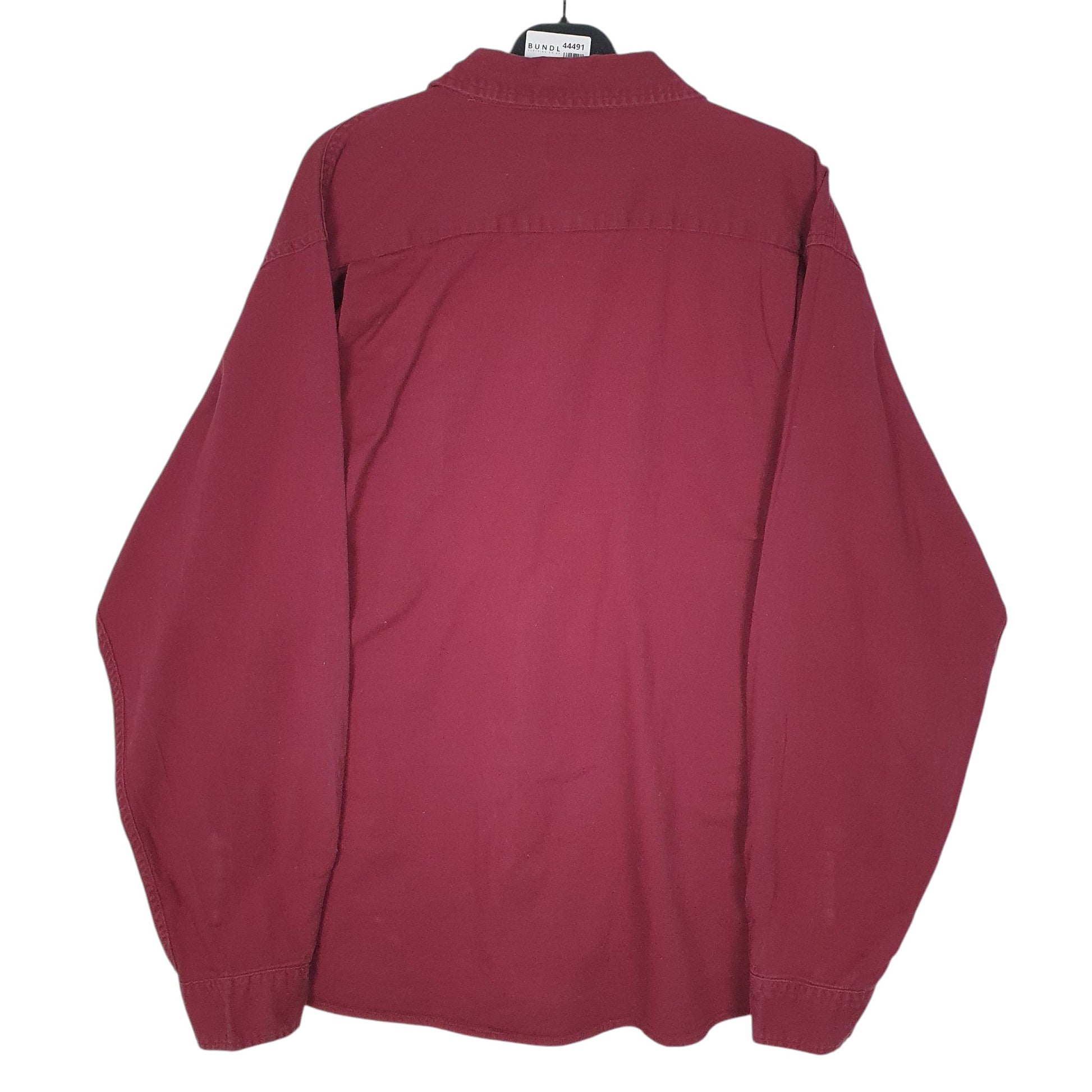 Mens Burgundy Wrangler   Shirt