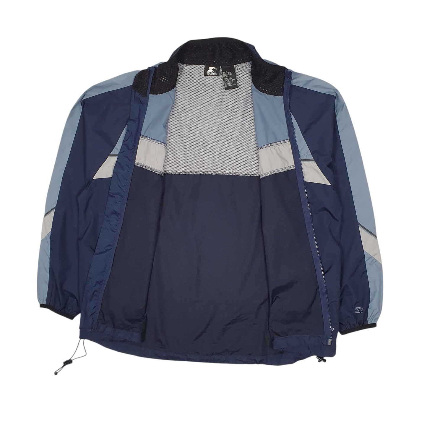 Mens Navy Starter   Coat