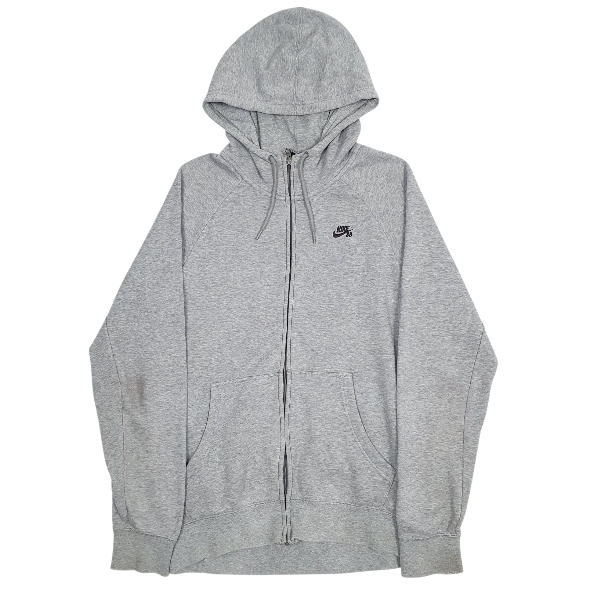 Mens Grey Nike  Full Zip Jumper