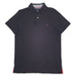 Mens Black Tommy Hilfiger  Short Sleeve Polo Shirt