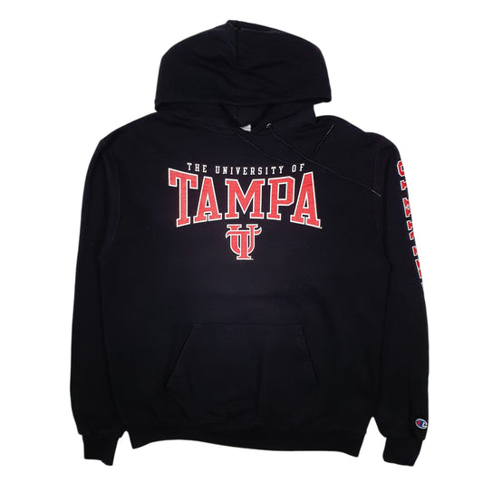Mens Black Champion Tampa University Spartans Hoodie Jumper