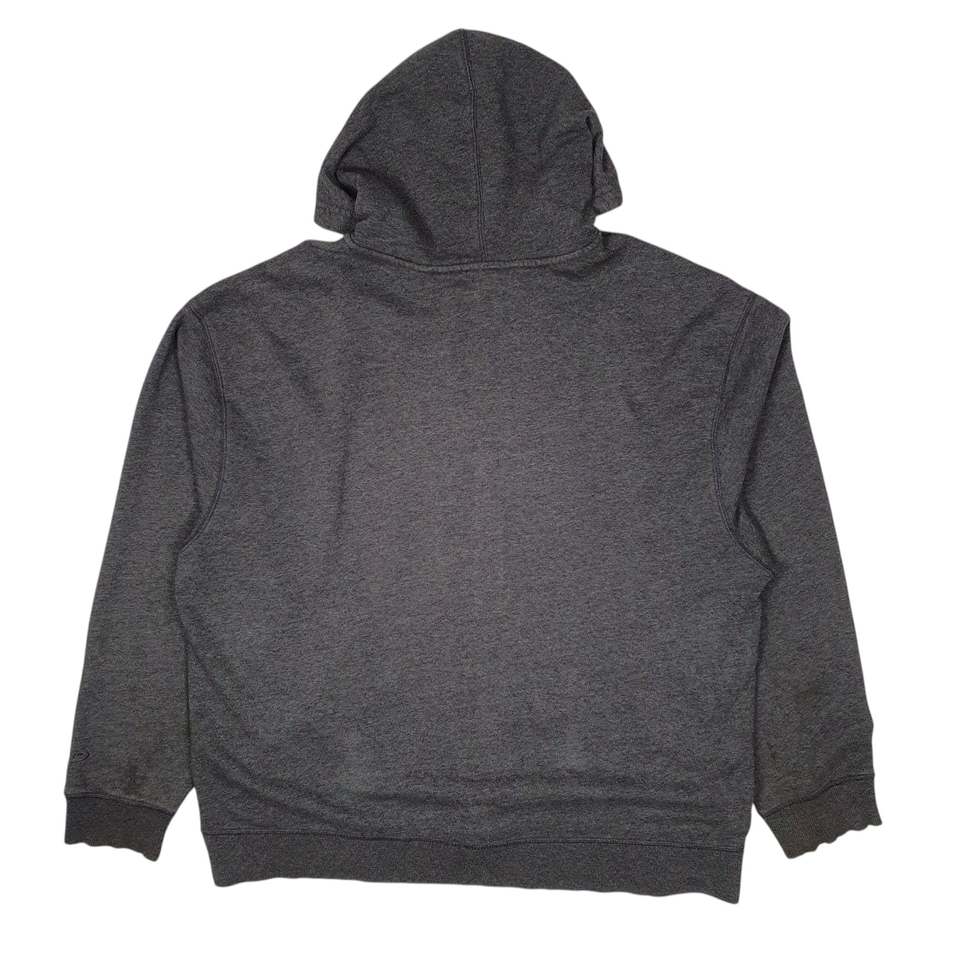 Mens Grey Champion Hoodie Full Zip Jumper