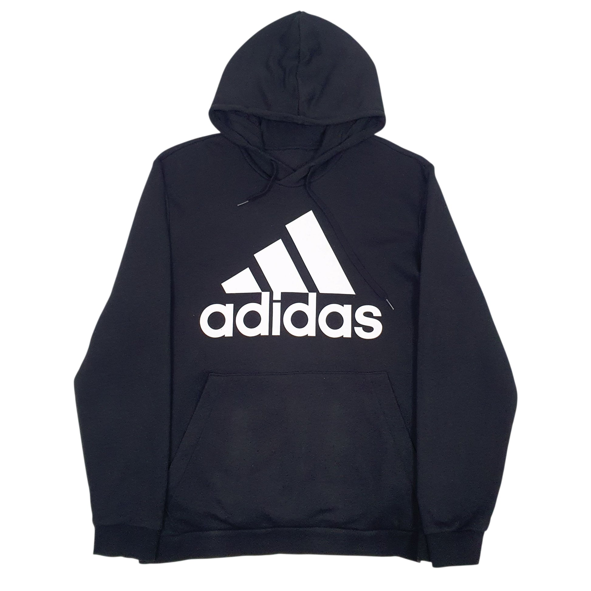 Mens Black Adidas  Hoodie Jumper