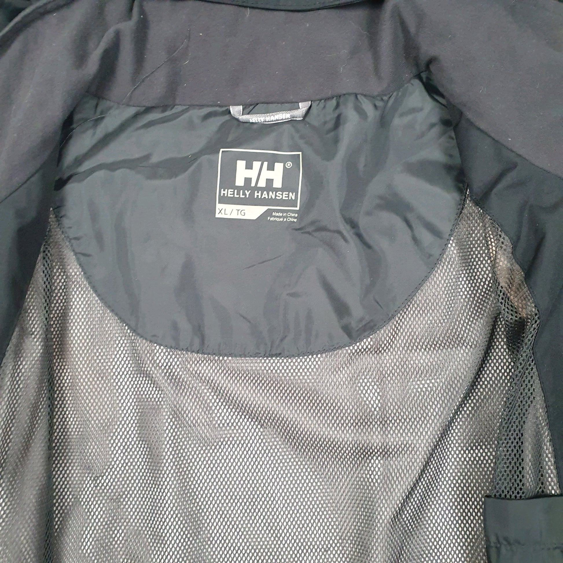 Mens Black Hello Hansen  Quarter Zip Coat