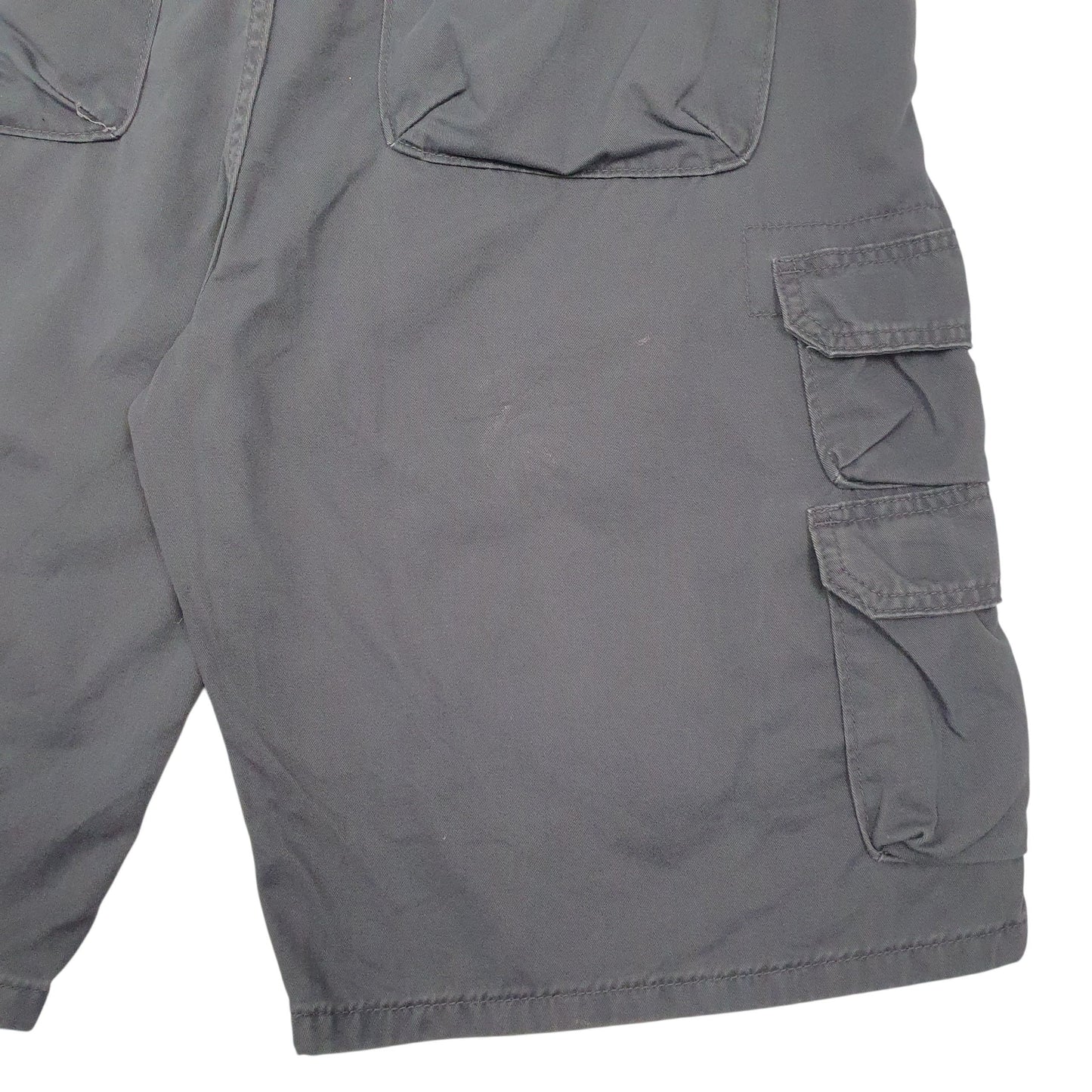 Mens Grey Wrangler  Hoodie Shorts