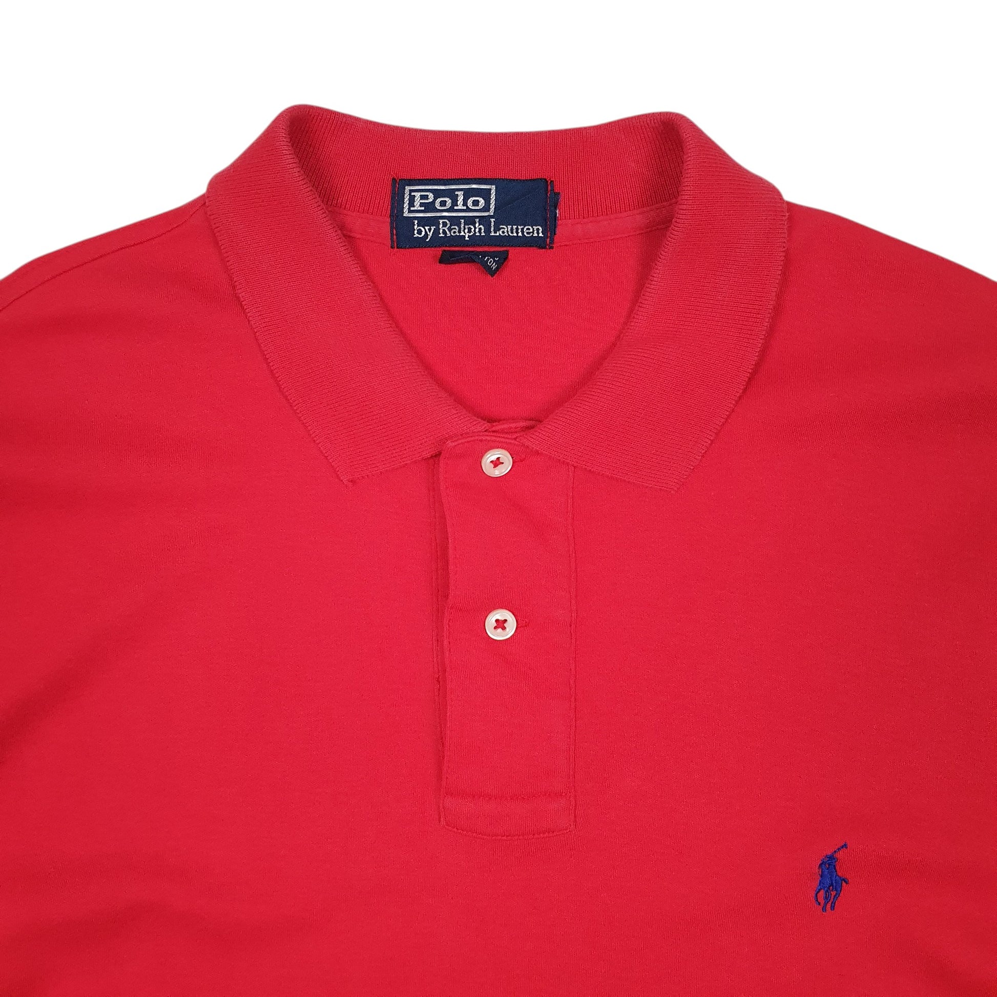 Mens Red Polo Ralph Lauren   Polo Shirt