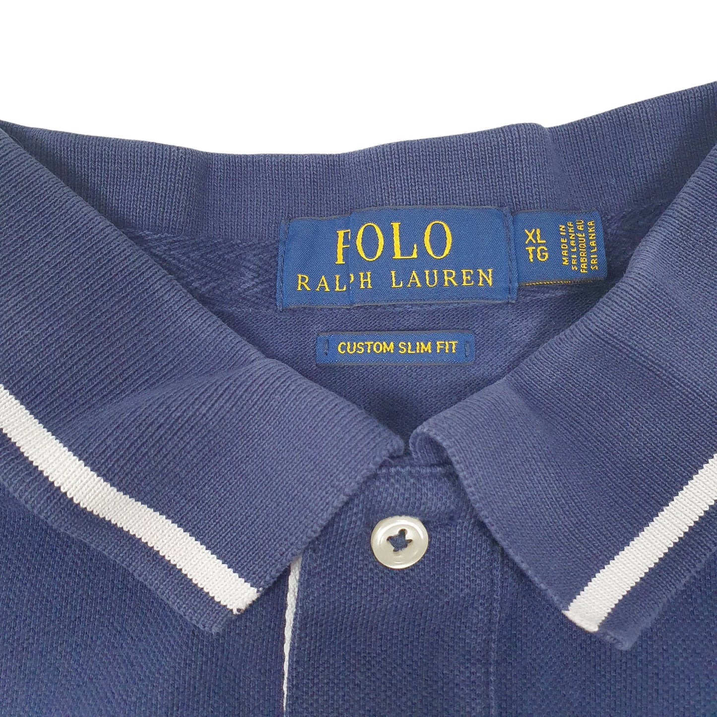 Mens Navy Polo Ralph Lauren   Polo Shirt