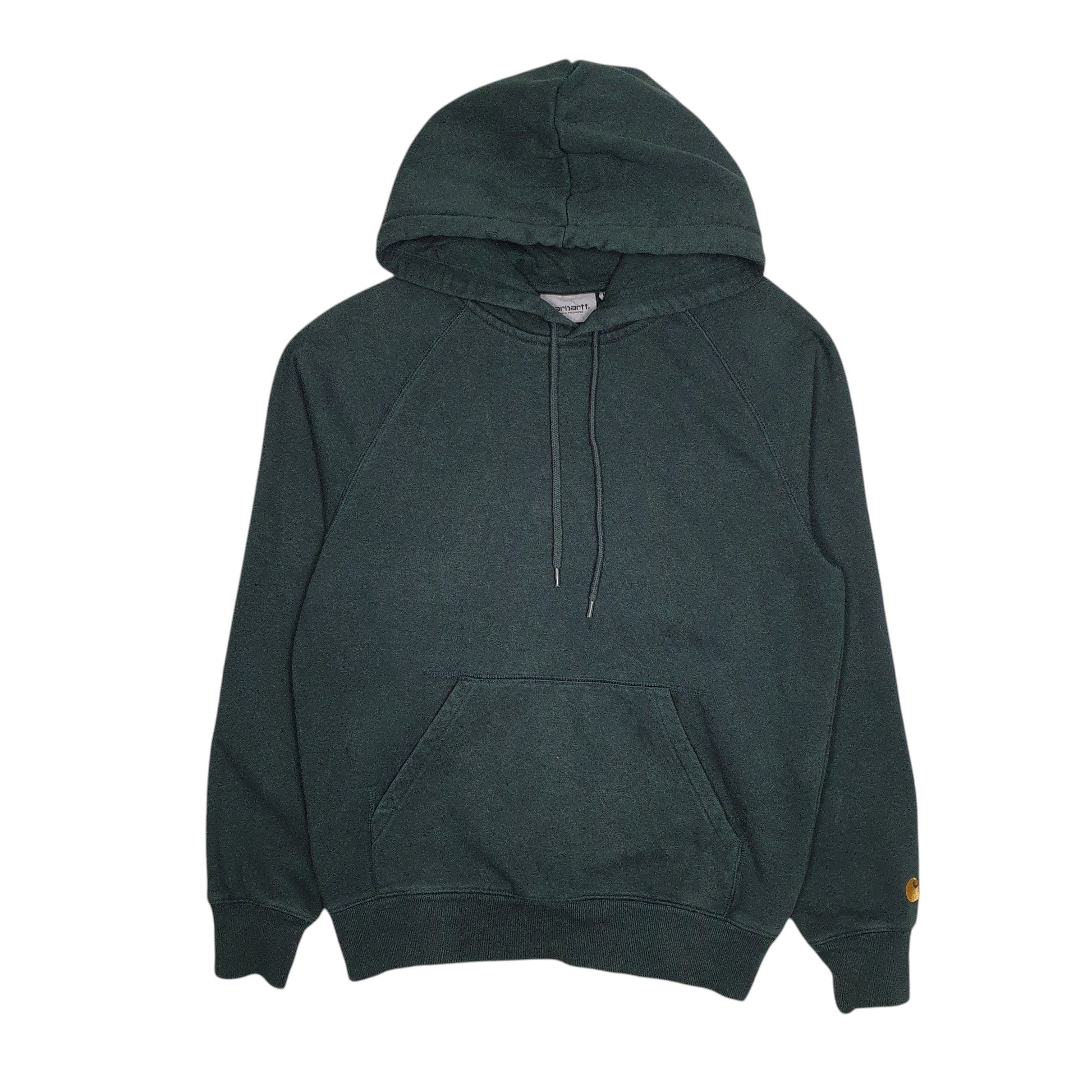 Mens Green Carhartt  Hoodie Jumper