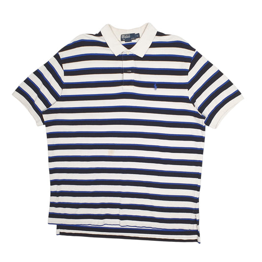 Mens White Polo Ralph Lauren  Short Sleeve Polo Shirt