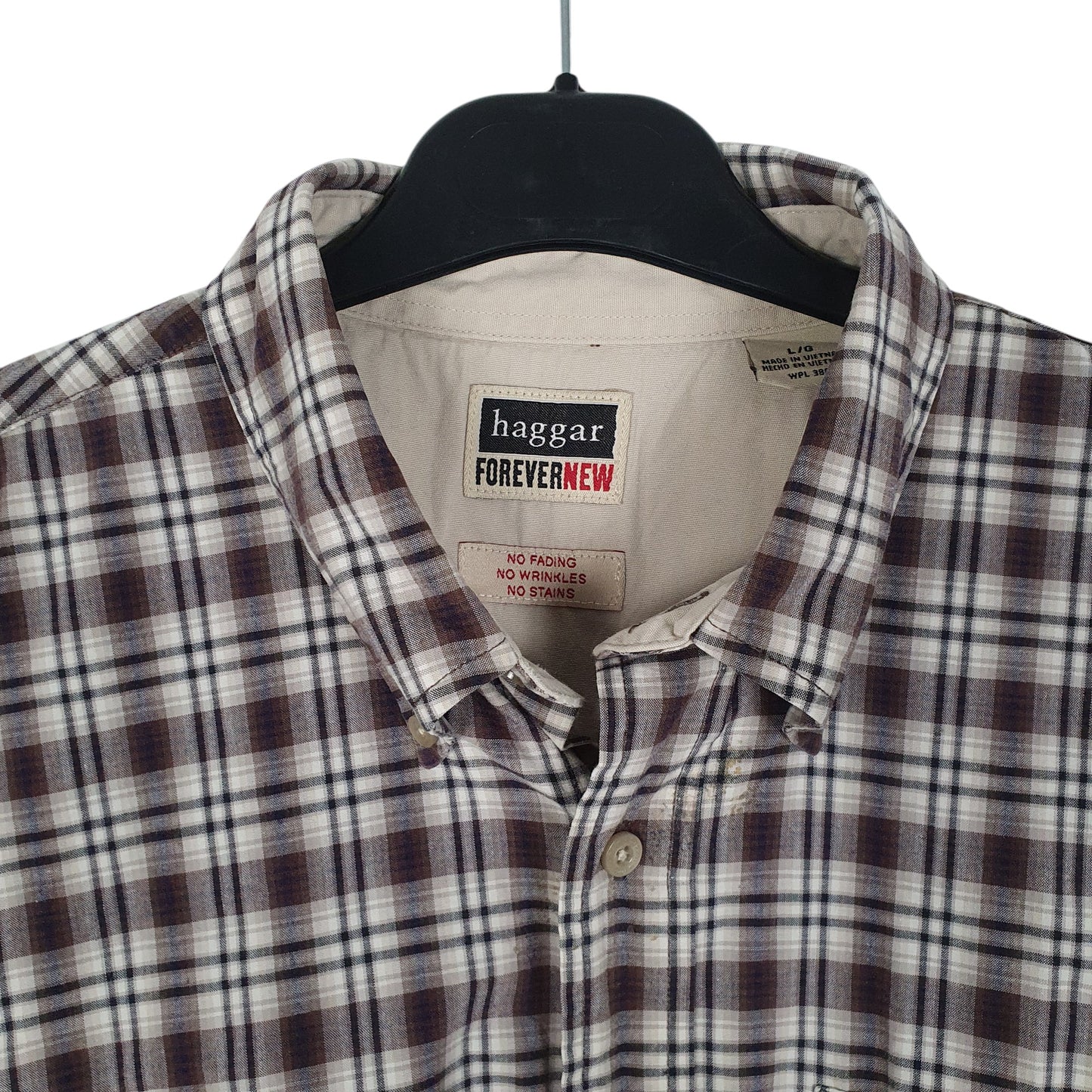 Mens Grey Haggar   Shirt