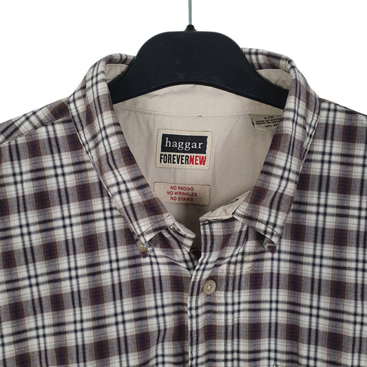 Mens Grey Haggar   Shirt