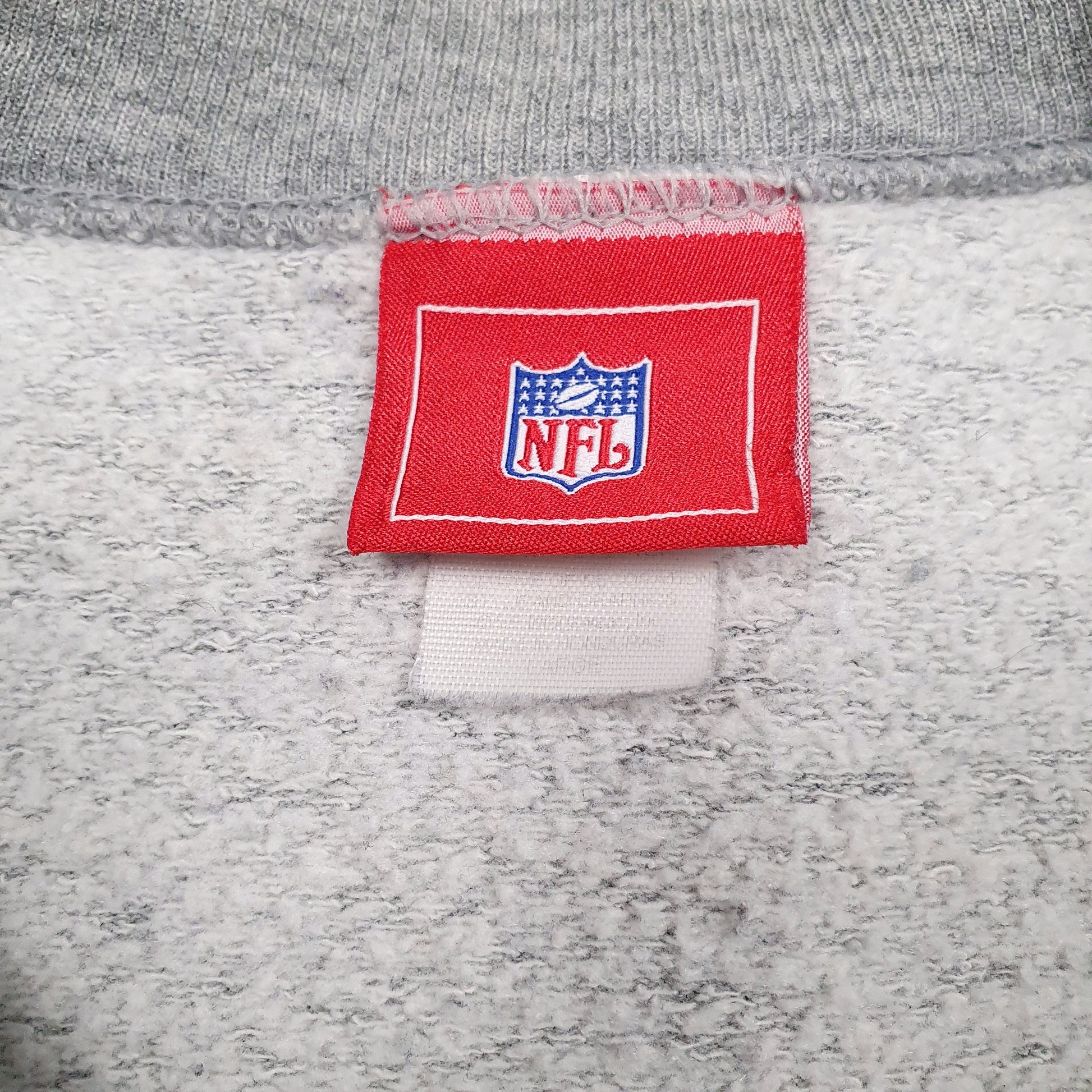 Mens Grey NFL Super Bowl Steelers Crewneck Jumper