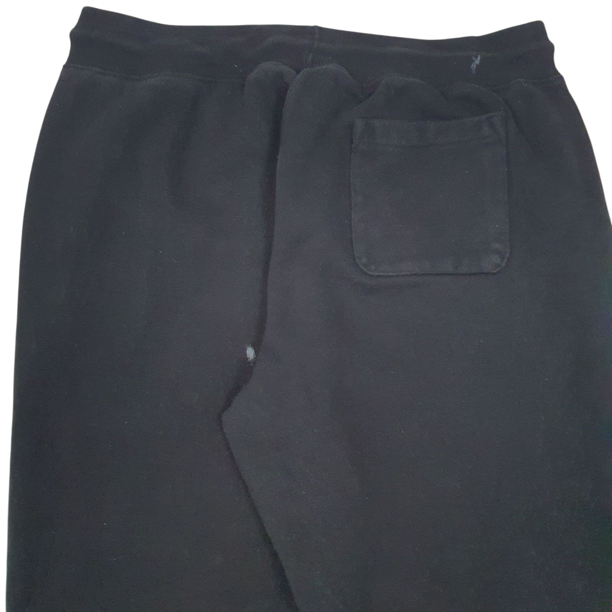 Womens Black Champion Reverse Weave  Trousers