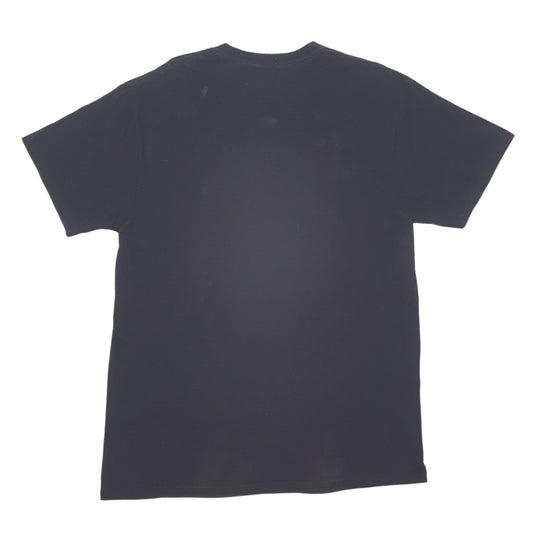 Mens Black Majestic Colorado Rockies  T Shirt