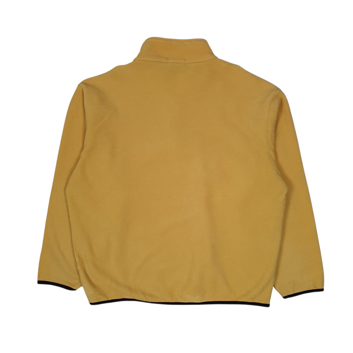 Mens Yellow Nautica  Quarter Zip Jumper