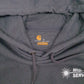 Mens Grey Carhartt Original Fit Hoodie Jumper