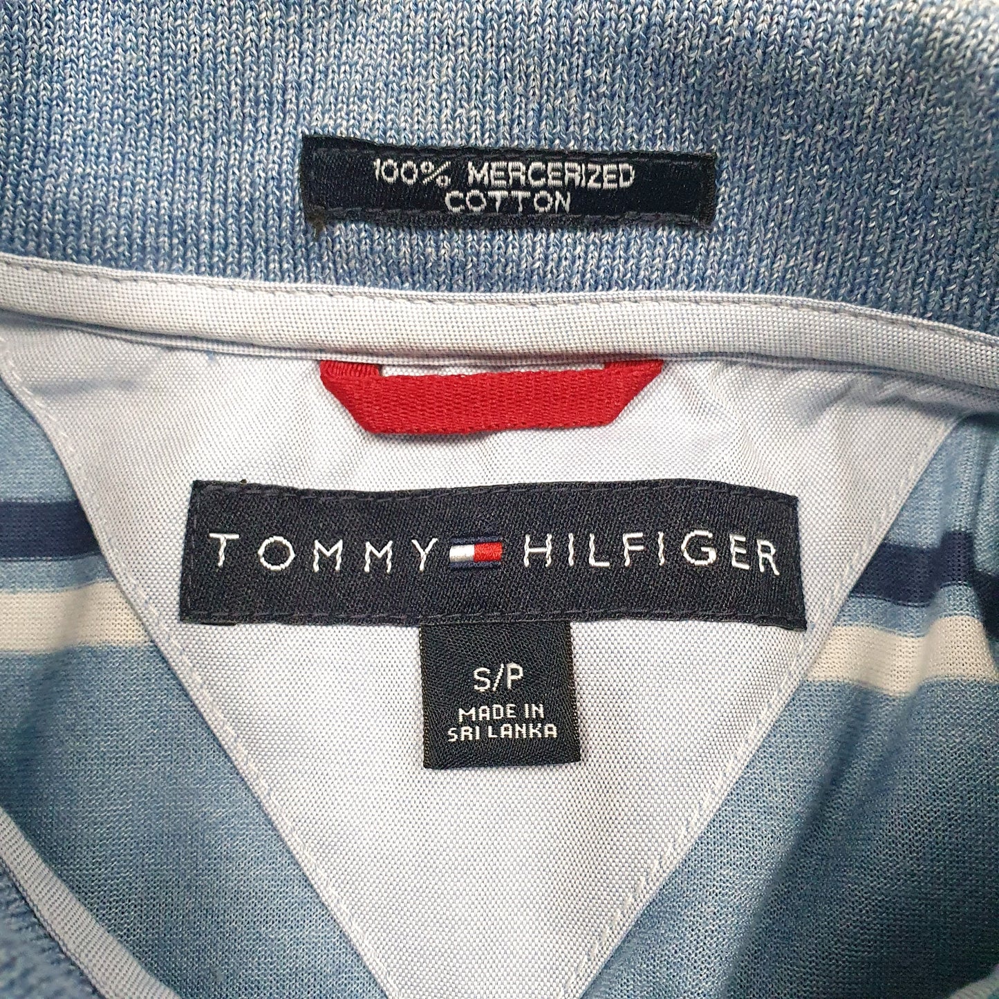 Mens Blue Tommy Hilfiger   Polo Shirt