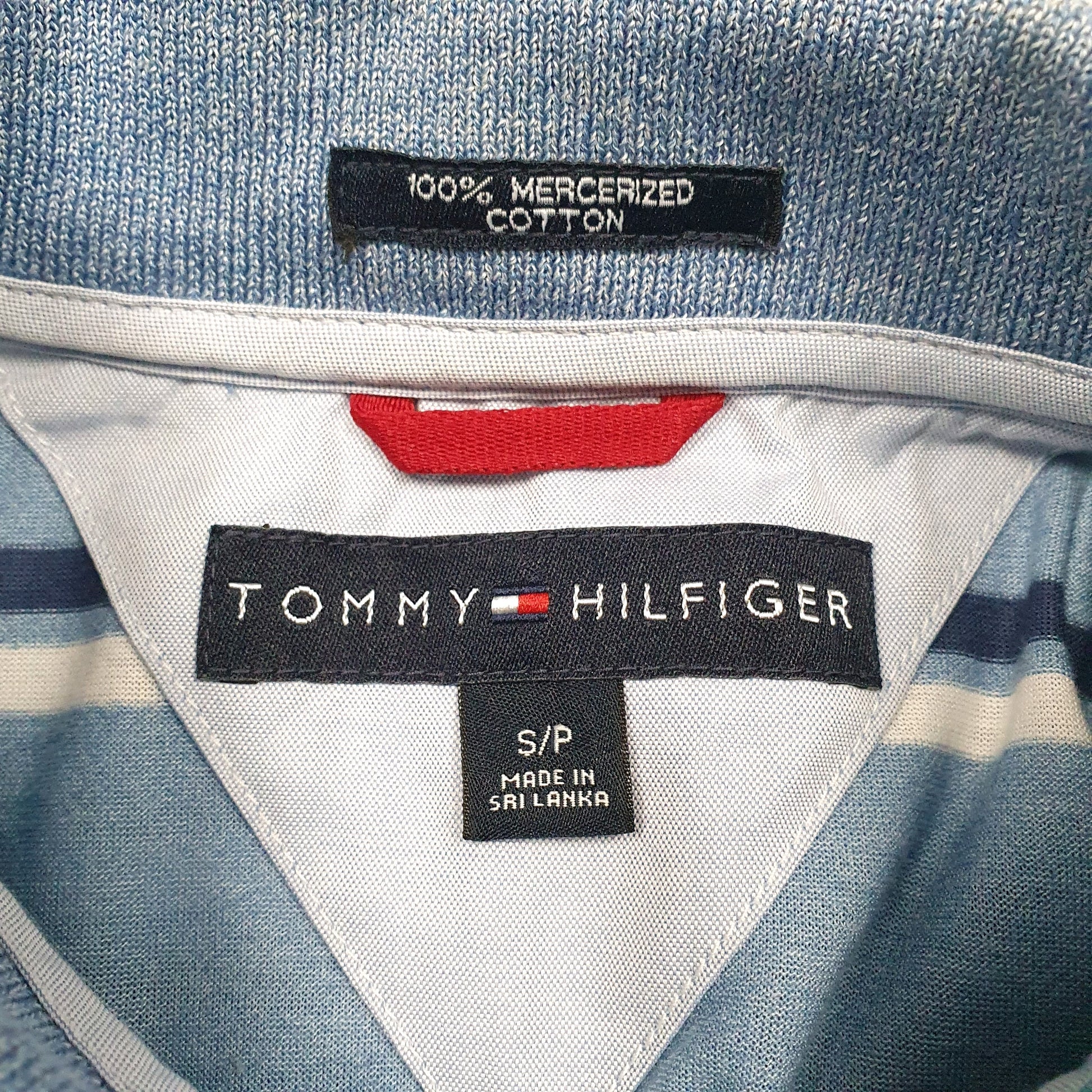 Mens Blue Tommy Hilfiger   Polo Shirt