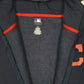 Womens Navy MLB Cleveland Indians Baseball Hoodie Full Zip Jumper