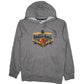Mens Grey Adidas Battle Basketball Hoodie Jumper