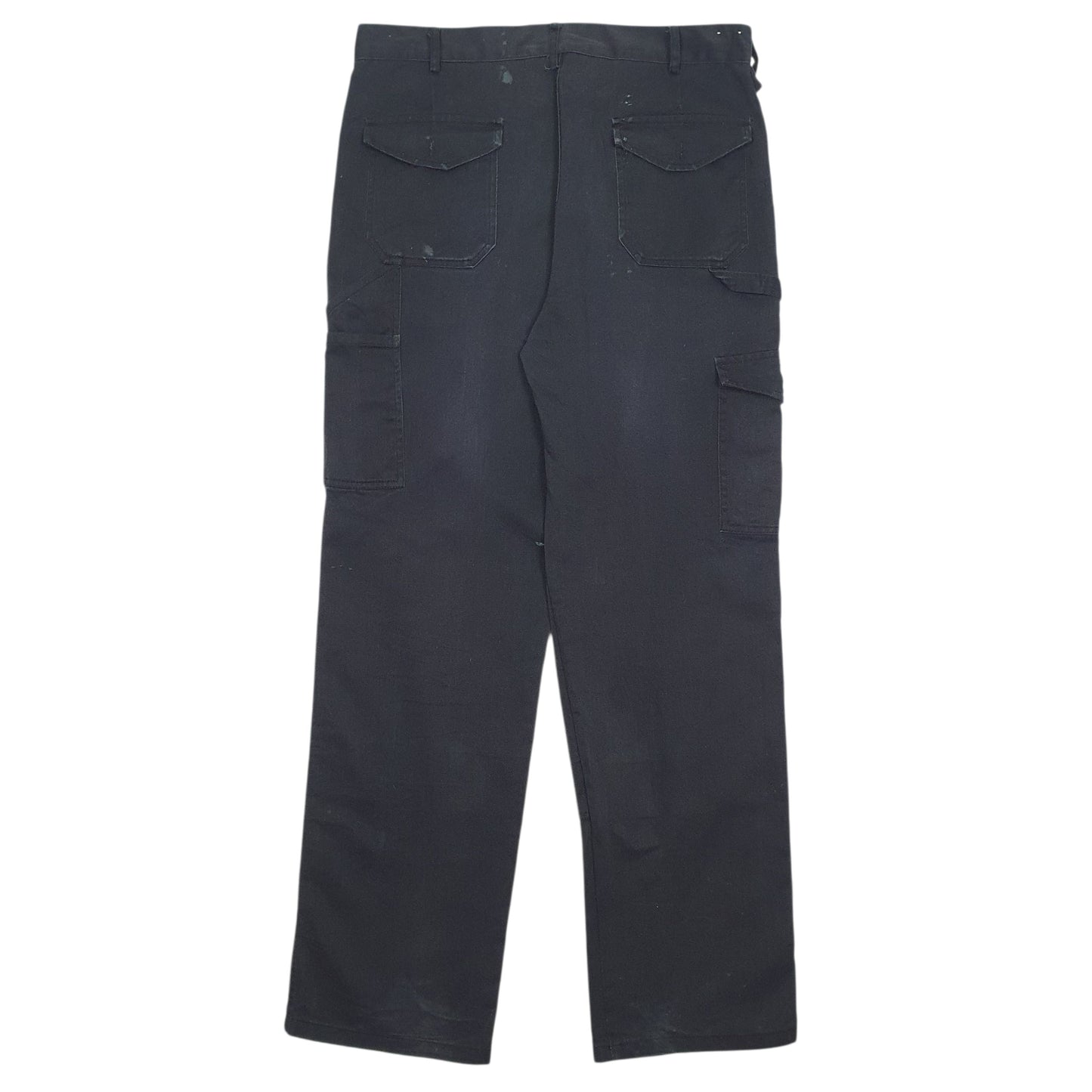 Mens Black Dickies Workwear  Trousers