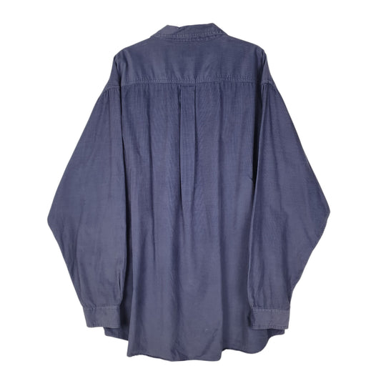Mens Purple L.L.Bean Corduory  Shirt