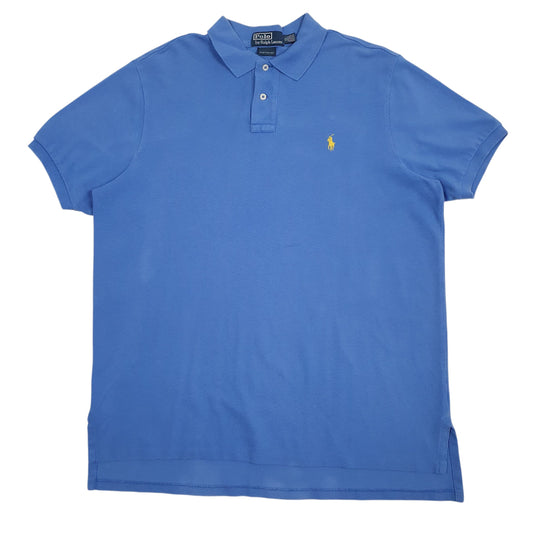 Mens Blue Polo Ralph Lauren  Short Sleeve Polo Shirt