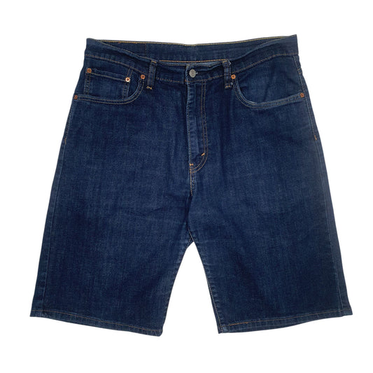Mens Blue Levis  Denim Shorts