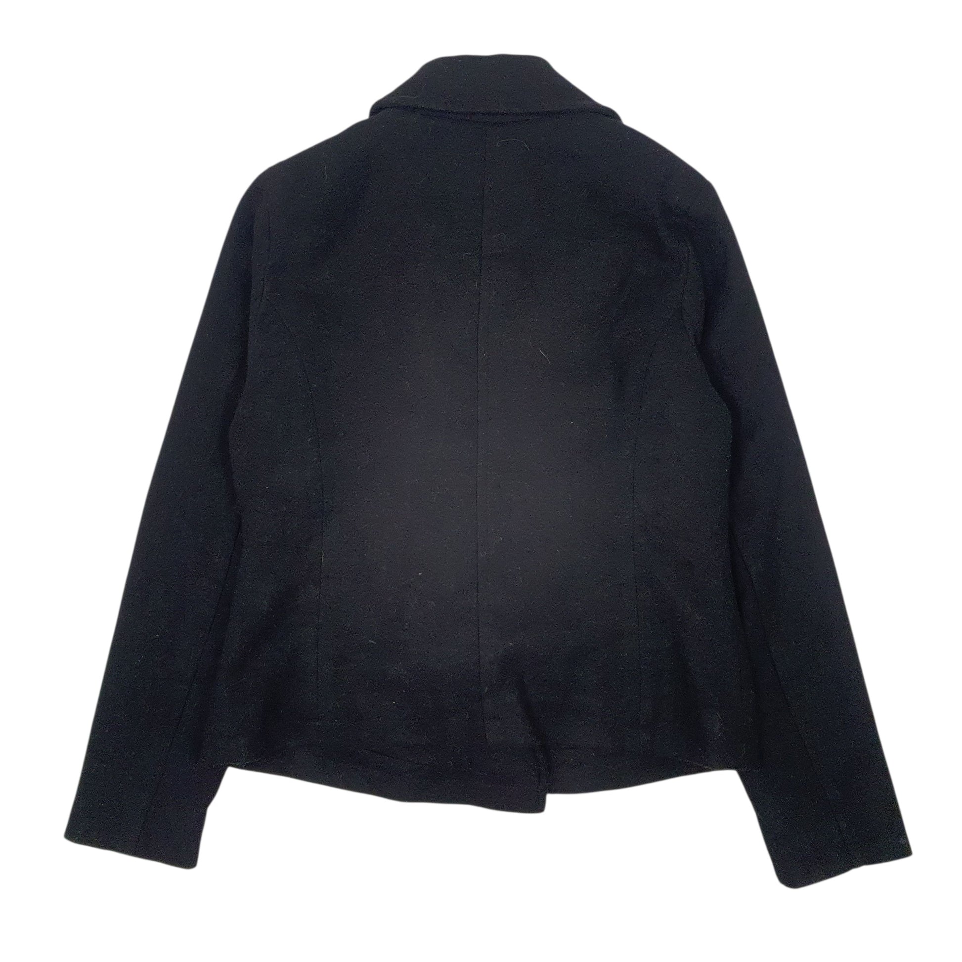 Womens Black Levis   Coat