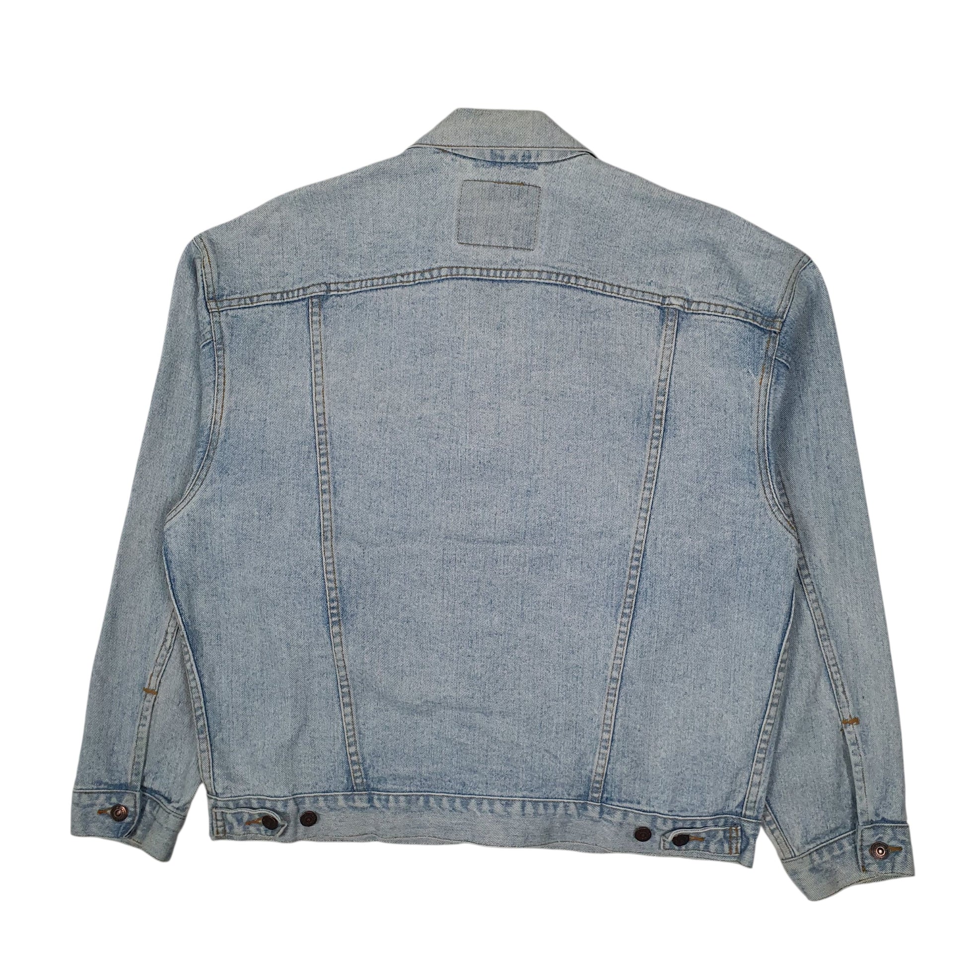 Mens Blue Levis Vintage 1990s Type 3 Trucker  Coat