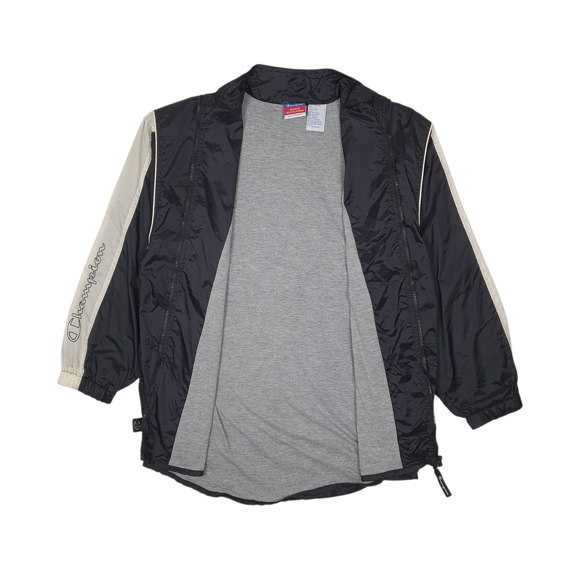 Womens Black Champion Vintage 2000s  Coat