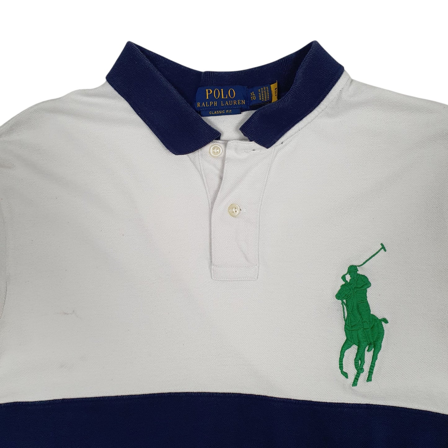 Mens White Polo Ralph Lauren   Polo Shirt