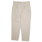 Mens Beige Polo Ralph Lauren Andrew Pant Pleated Vintage 90s Chino Trousers