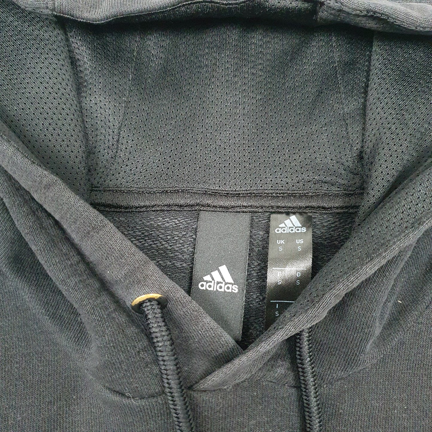 Mens Black Adidas  Hoodie Jumper