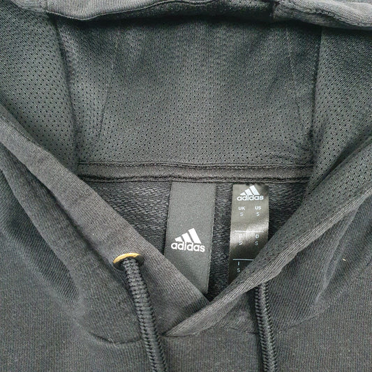 Mens Black Adidas  Hoodie Jumper