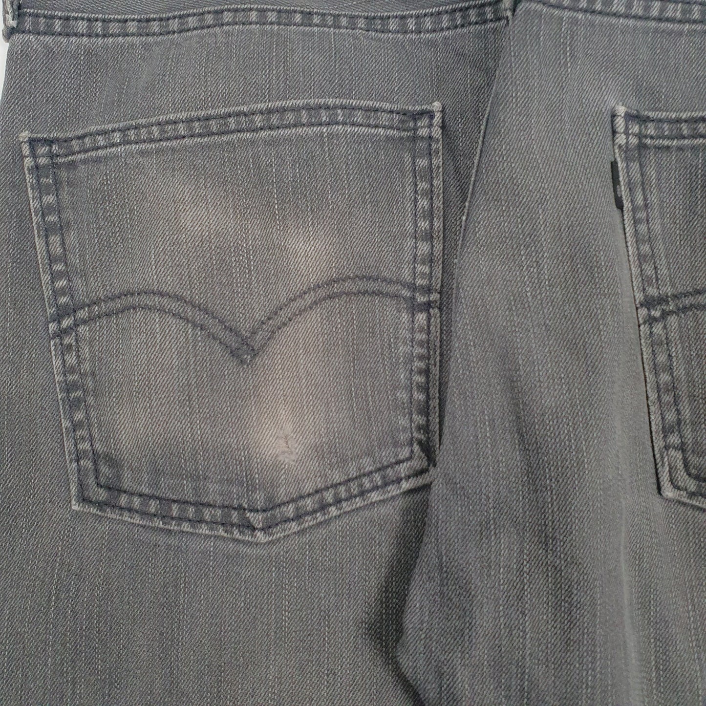 Mens Grey Levis   Jeans