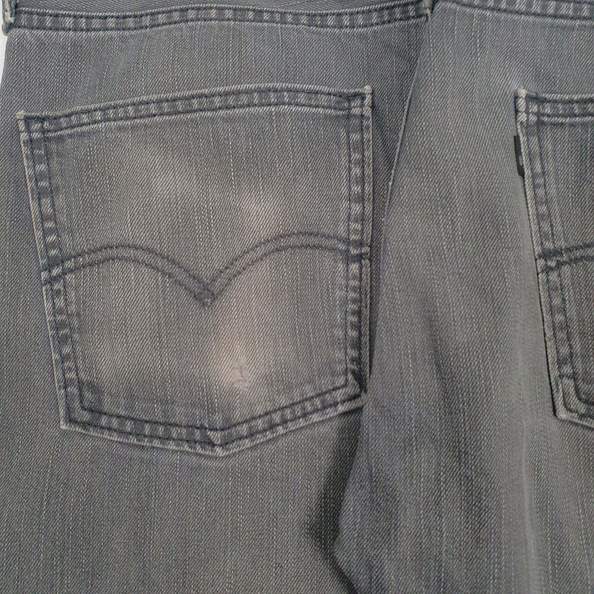 Mens Grey Levis   Jeans