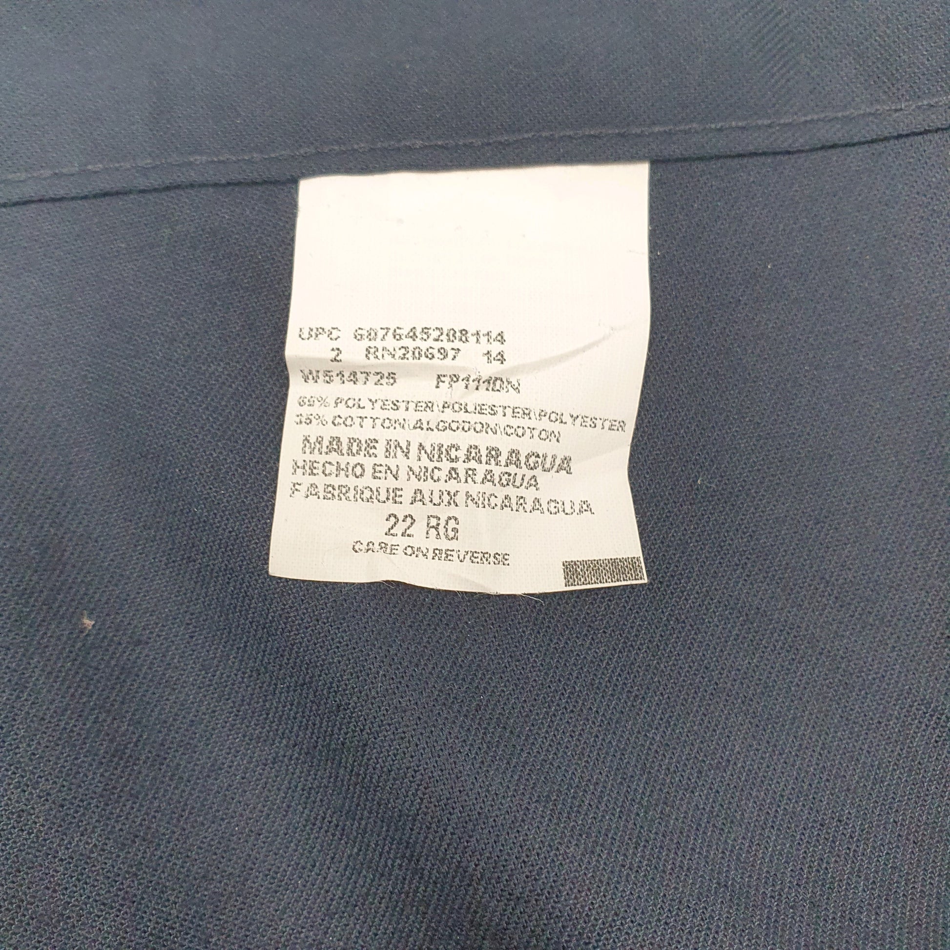 Womens Navy Dickies   Trousers