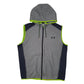 Mens Grey Under Armour Hoodie Boxing Workout Gilet Jumper